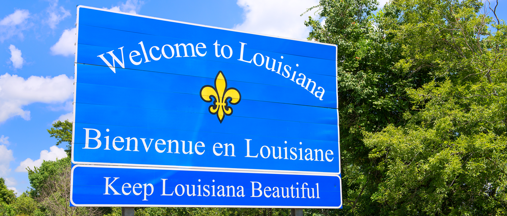 Welcome to Louisiana sign | Plumbing Service in Jesuit Bend, LA